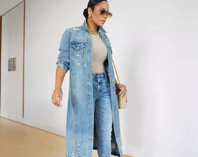 Long Jean Jacket