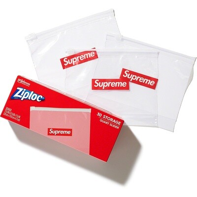 Supreme Ziploc Bags (Box of 30)