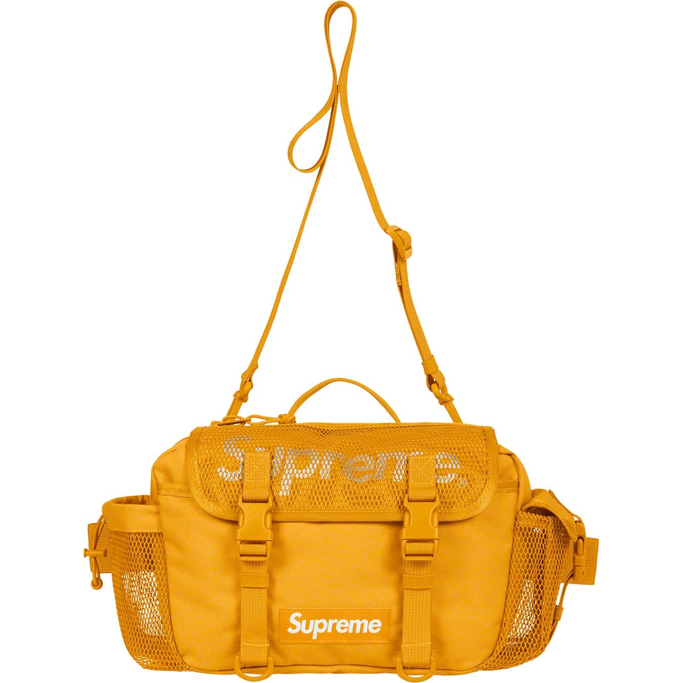supreme waist bolsa gold