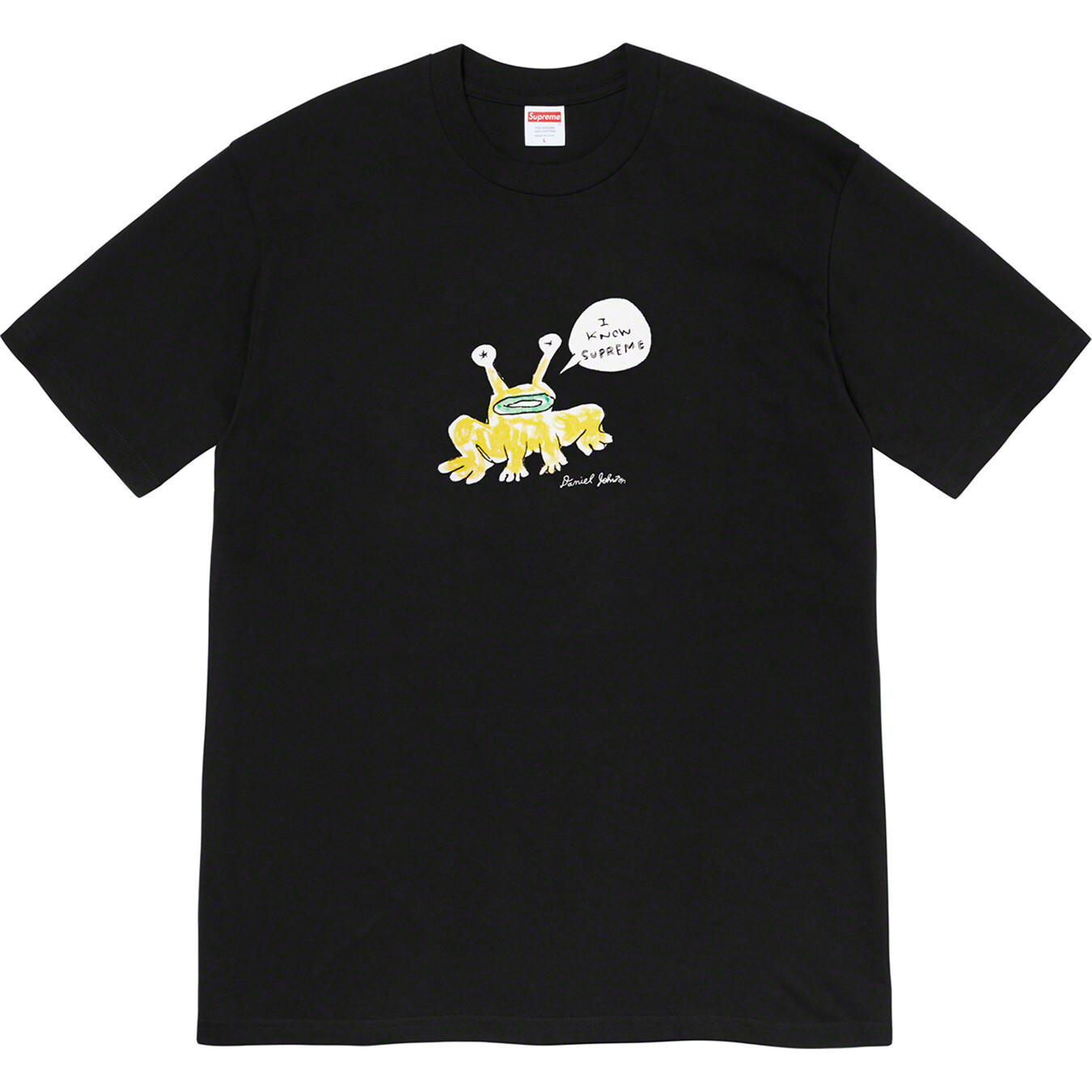 Supreme Daniel Johnstong Frog Tee