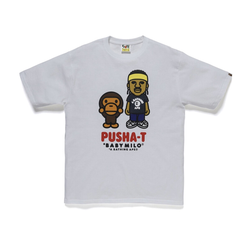 Bape X Pusha T Baby Milo