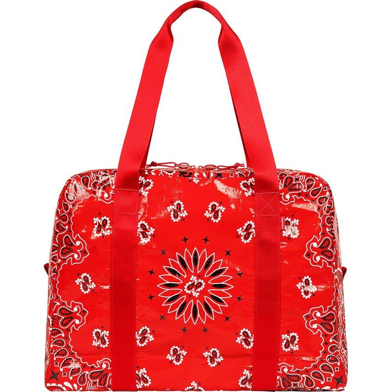 Supreme Bandana Tarp Small Duffle Bag