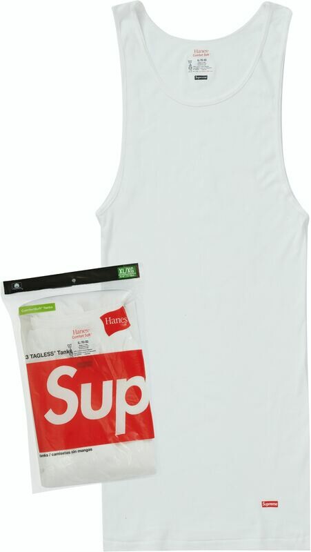 Supreme Hanes Tagless Tank Top (3 pack)