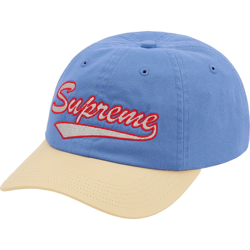 Supreme Leather Visor 6 Panel