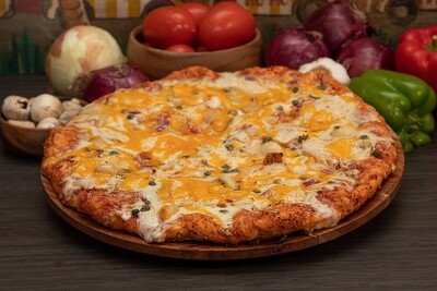 ROASTED GARLIC & CHICKEN PIZZA - SMALL