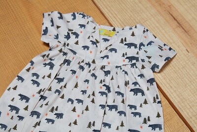 Black Animal Printed Dress
