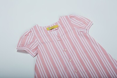 Pink Striped Dress