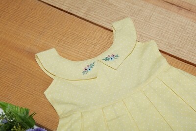 Yellow Polka Dot Dress