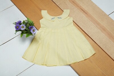 Yellow Polka Dot Dress