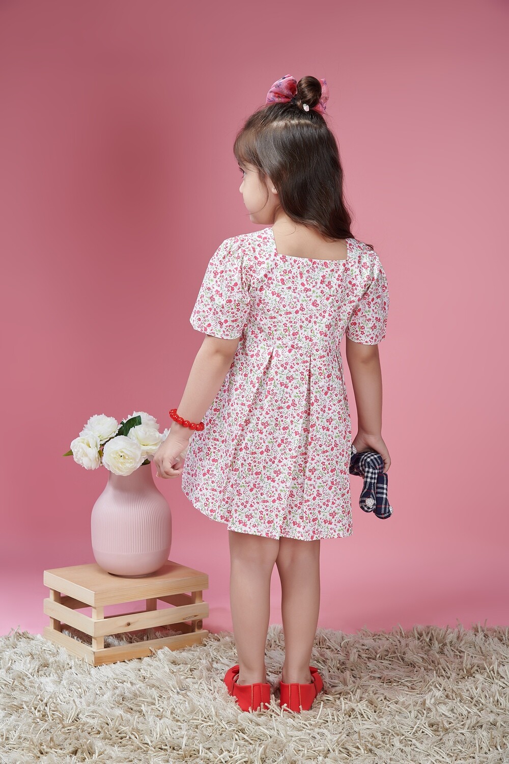 ONAS PINK FLORAL DRESS