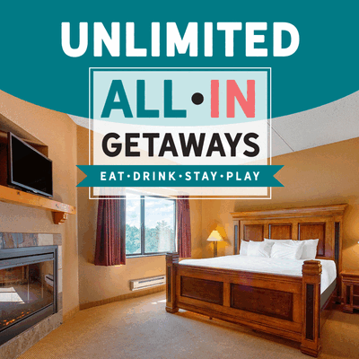 🌊🍕Unlimited All-In Getaway 🕹️🍹