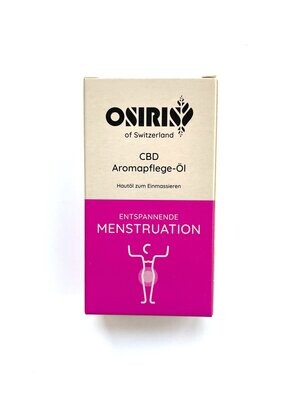 CBD Aromapflege Öl "Menstruation"