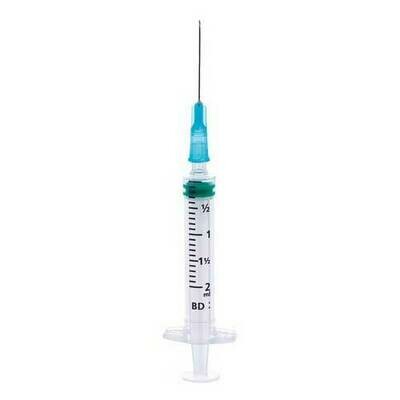 BD Emerald 2 ML Syringe with Needle
