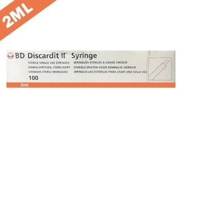 BD Discardit™ II Syringe 2 ML