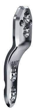 LCP Pediatric Hip Plate 3.5, 100°, width 19 mm, length 73 mm