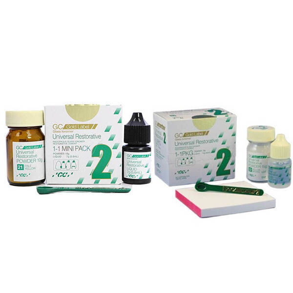 GC Gold label II -Regular Pack 1-1 (Glass Ionomer Restorative Cement)