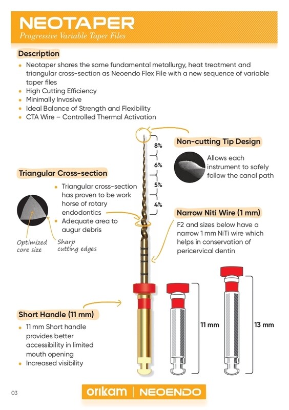 Neotaper Rotary Files