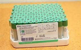 BD Vacutainer® Lithium Heparin Tubes- 4 ml