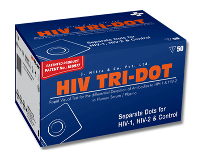 HIV TRI-DOT, J Mitra