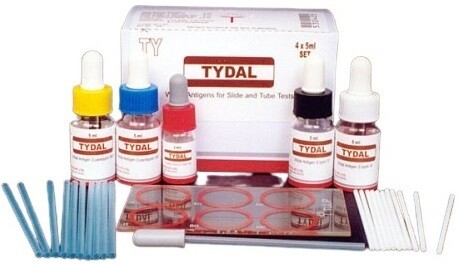 WIDAL Antigen for Slide Test, Tulip