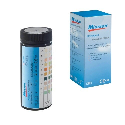 MISSION URINE STRIP 2P