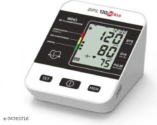 BPL BP (Blood pressure) Machine - BPL 120/80B16