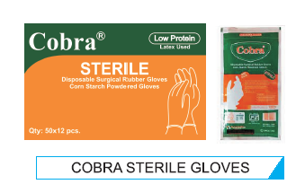 COBRA STERILE SURGICAL GLOVES