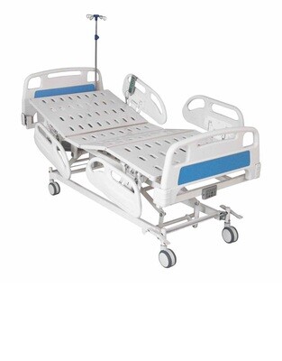 ICU BED
(ELECTRIC/ABS TOP/ABS PANEL
AND/SPLIT RAILING)