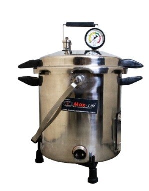 Autoclave Portable Aluminium Pressure Cooker Type 30 Liter Capacity Sterilizer Dressing Pressure P Type