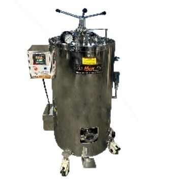 Vertical Autoclave with High Pressure Radial Locking -SS Grade (Electrical)