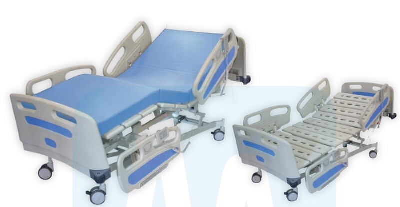 Fowler Bed -Fully motorized (With Remote Control +   ABS Foot /Head/ Top / Side railings)