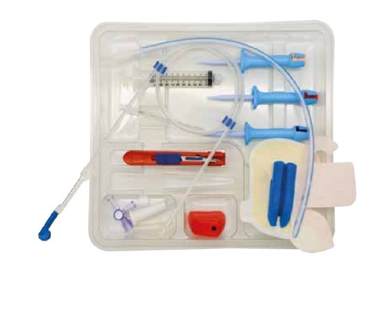Rocket Seldinger Chest Drainage Kit with Insertion Pack / 16Fg