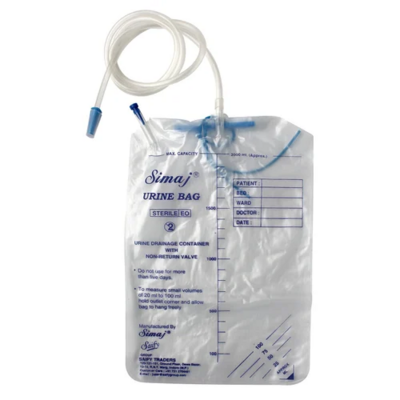 Urine Collection Bag with Measure Volume Chamber