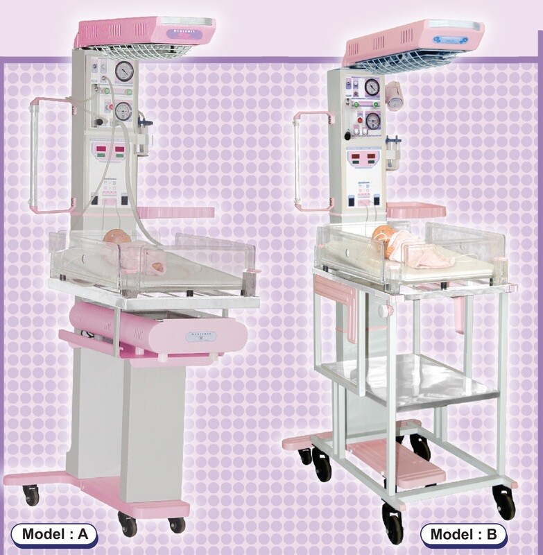 Neonatal Resuscitation unit with Servo Controller &amp; CPAP &amp; Electric Slow Suction