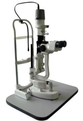 Clinical Slit Lamp with 2 Step Magnification (Eye testing machine)