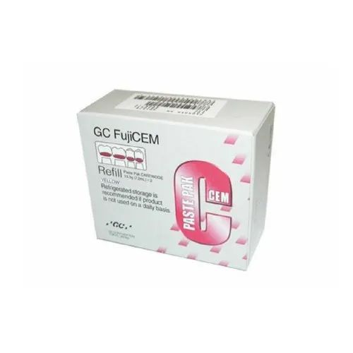 GC Fujicem-Resin modified luting cement for Paste PAK systems GC Fujicem-Resin modified luting cement for Paste PAK systems