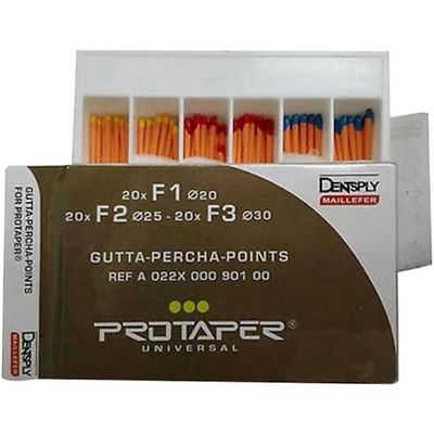 Dentsply Protaper Universal Gutta Percha Points F1/F2/F3 Dentsply Protaper Universal Gutta Percha Points F1/F2/F3