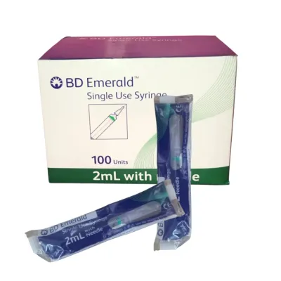 BD Emerald 2 ML Syringe with Needle