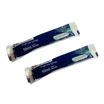 BD Emerald 10ml Syringe with Needle