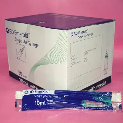 BD Emerald 10ml Syringe with Needle BD Emerald 10ml Syringe with Needle