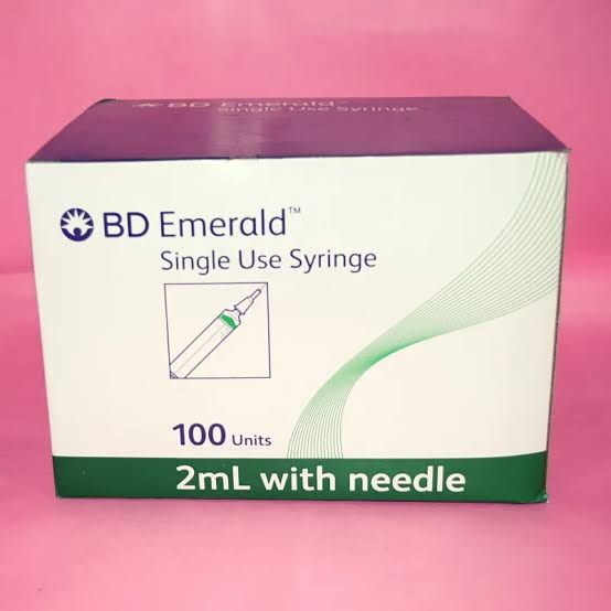 BD Emerald Syringe 2 ml