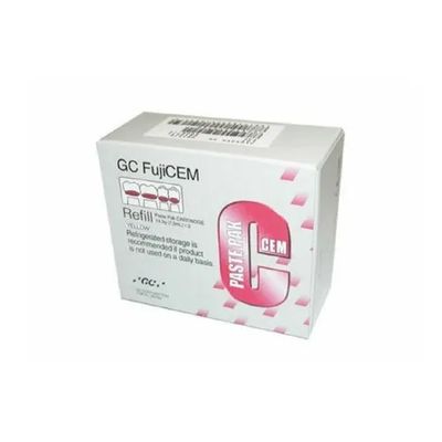 GC Fujicem-Resin modified luting cement for Paste PAK systems GC Fujicem-Resin modified luting cement for Paste PAK systems