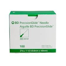 BD Eclipse™ 21G x 1.5" Hypodermic Needle