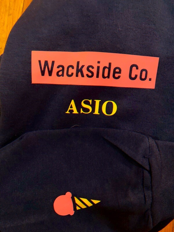 Wackside x Asio Ice Cream Shop crewneck