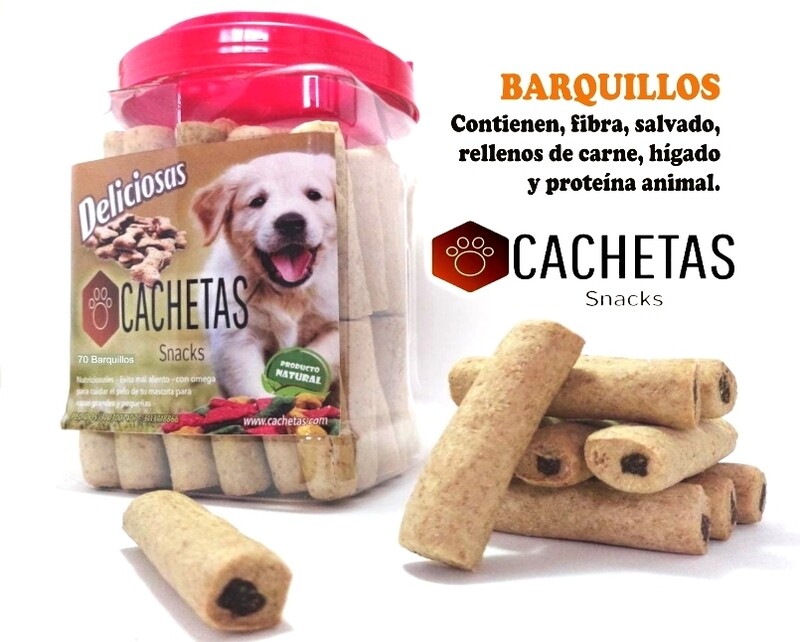 Cachetas Bombonera Barquillos Rellenos