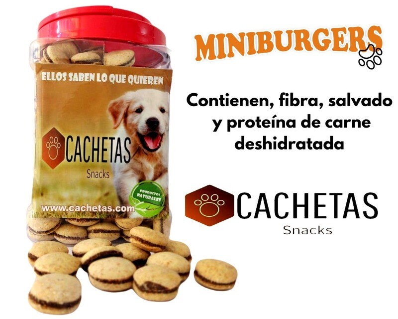 Cachetas Miniburgers Bombonera