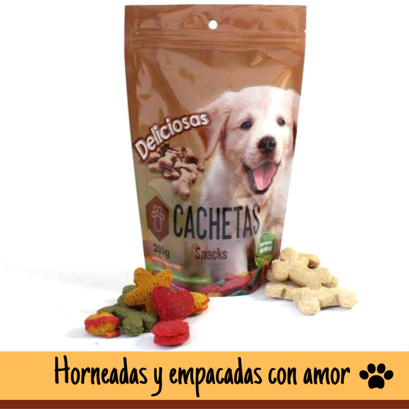Cachetas snacks perros