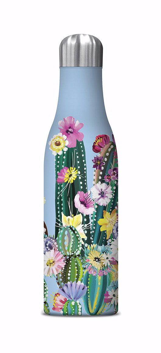 Water Bottle, cactus 