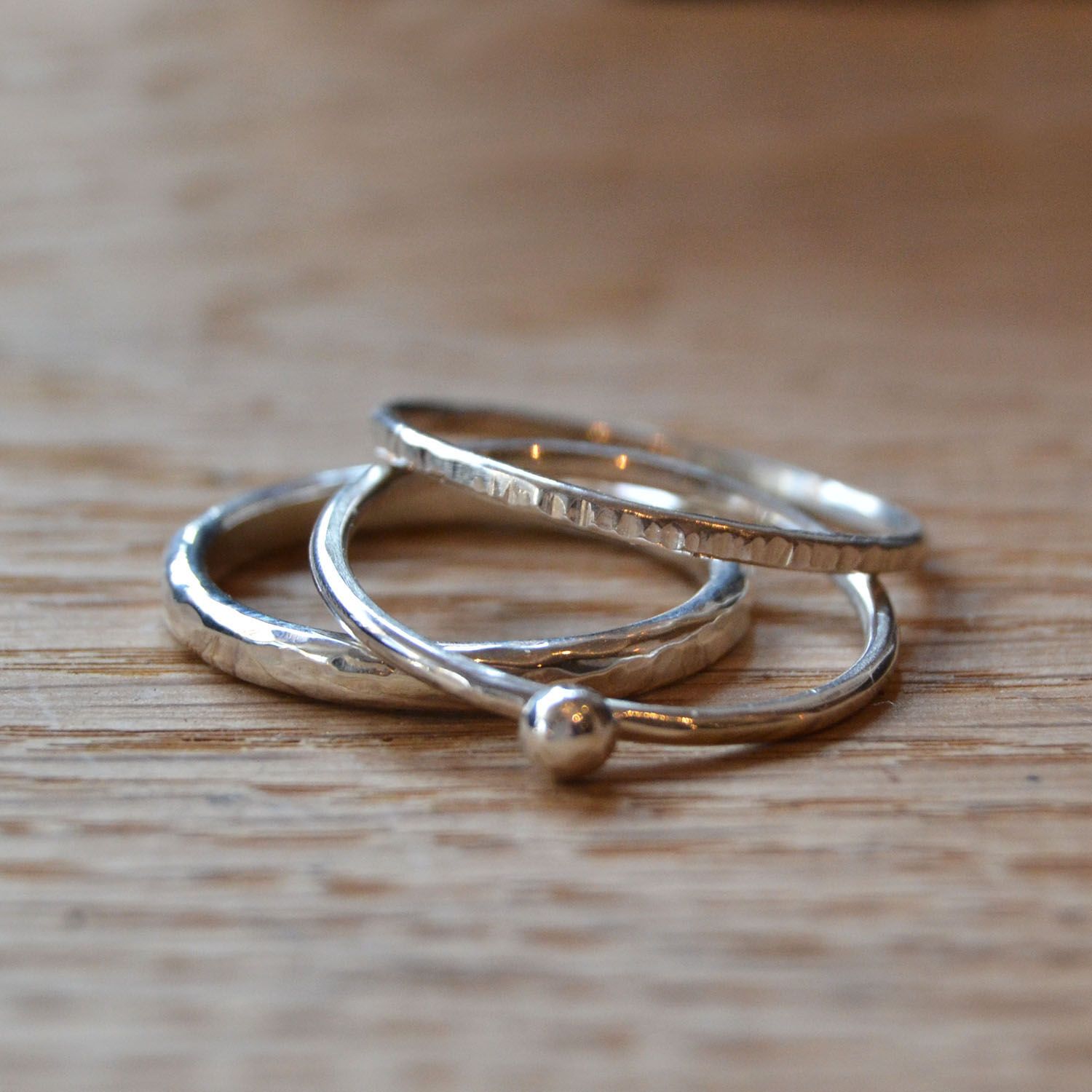 Silver Stacking Ring Making Workshop with Lily Willow £70 - 23rd August - 10 am - 1pm