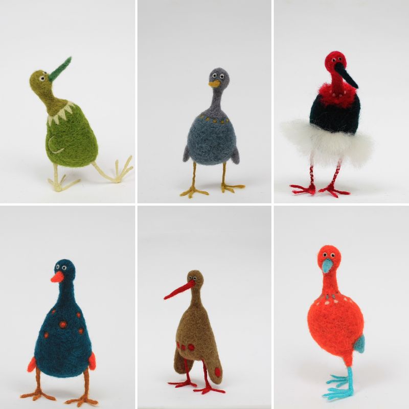 Needle felt a quirky bird- date 14th November, 10-4pm